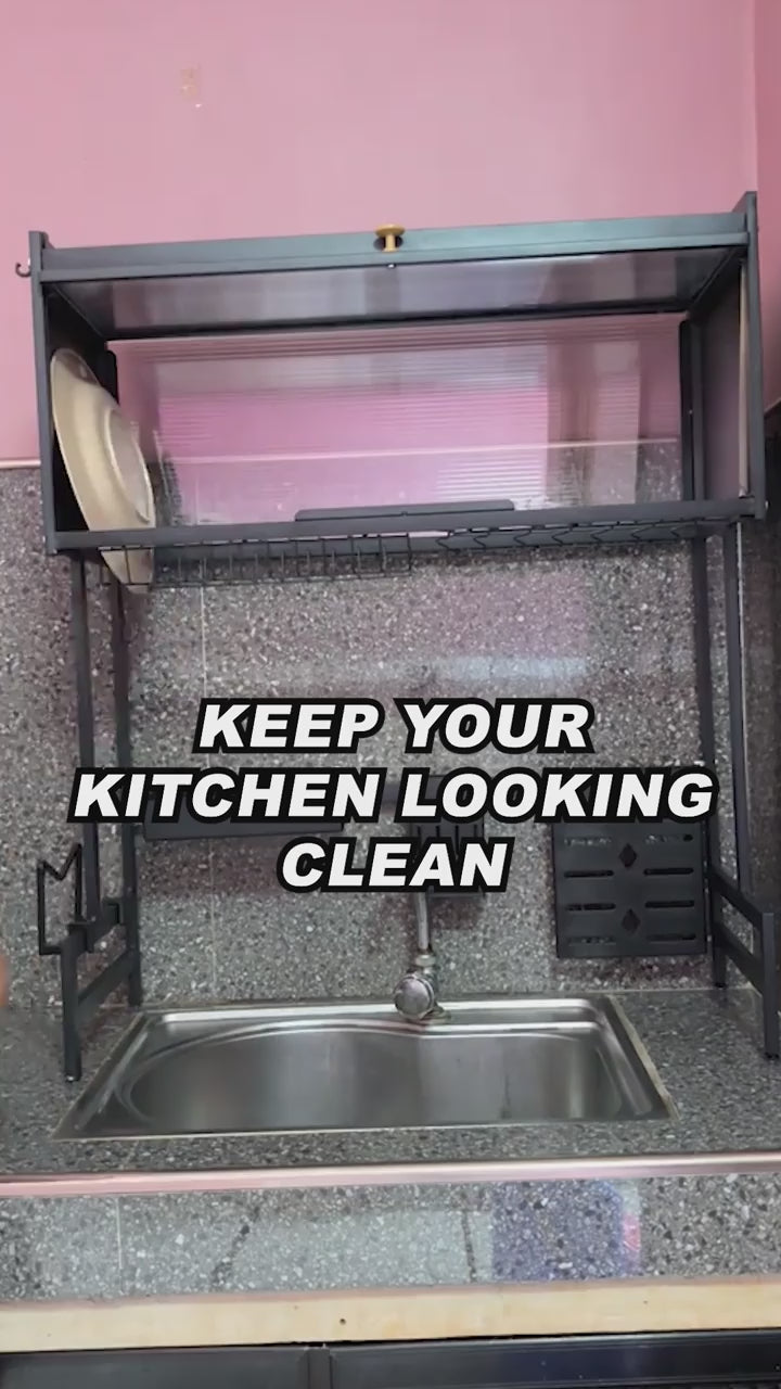 3 Over The Sink Dish Drainer Drying Rack (1).mp4