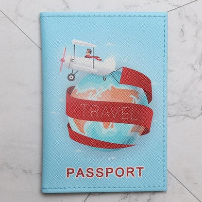 Travel Around the World Passport Cover 14.5*10cm - MONLANE