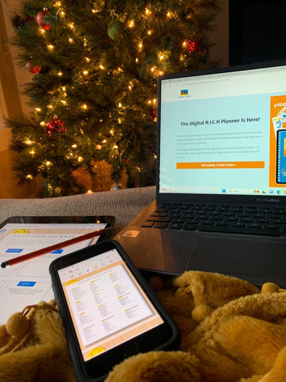 The Quarterly Digital R.I.C.H Planner (January-March) - MONLANE DIGITAL