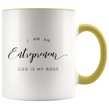 God Is The Boss Mug - MONLANE