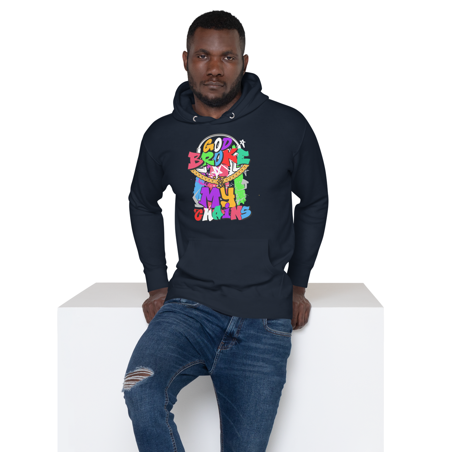 God Broke my Chains Unisex Hoodie - MONLANE