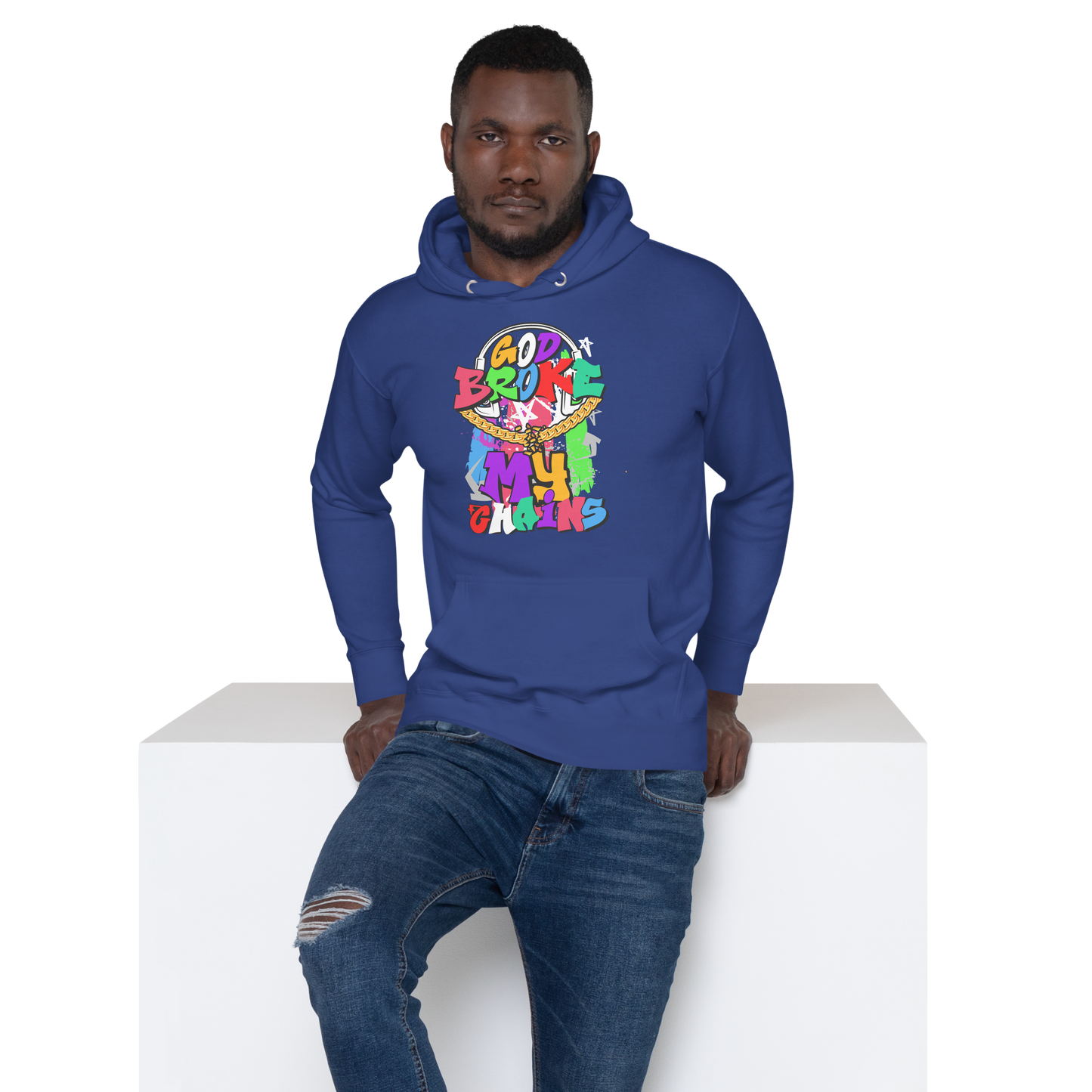 God Broke my Chains Unisex Hoodie - MONLANE
