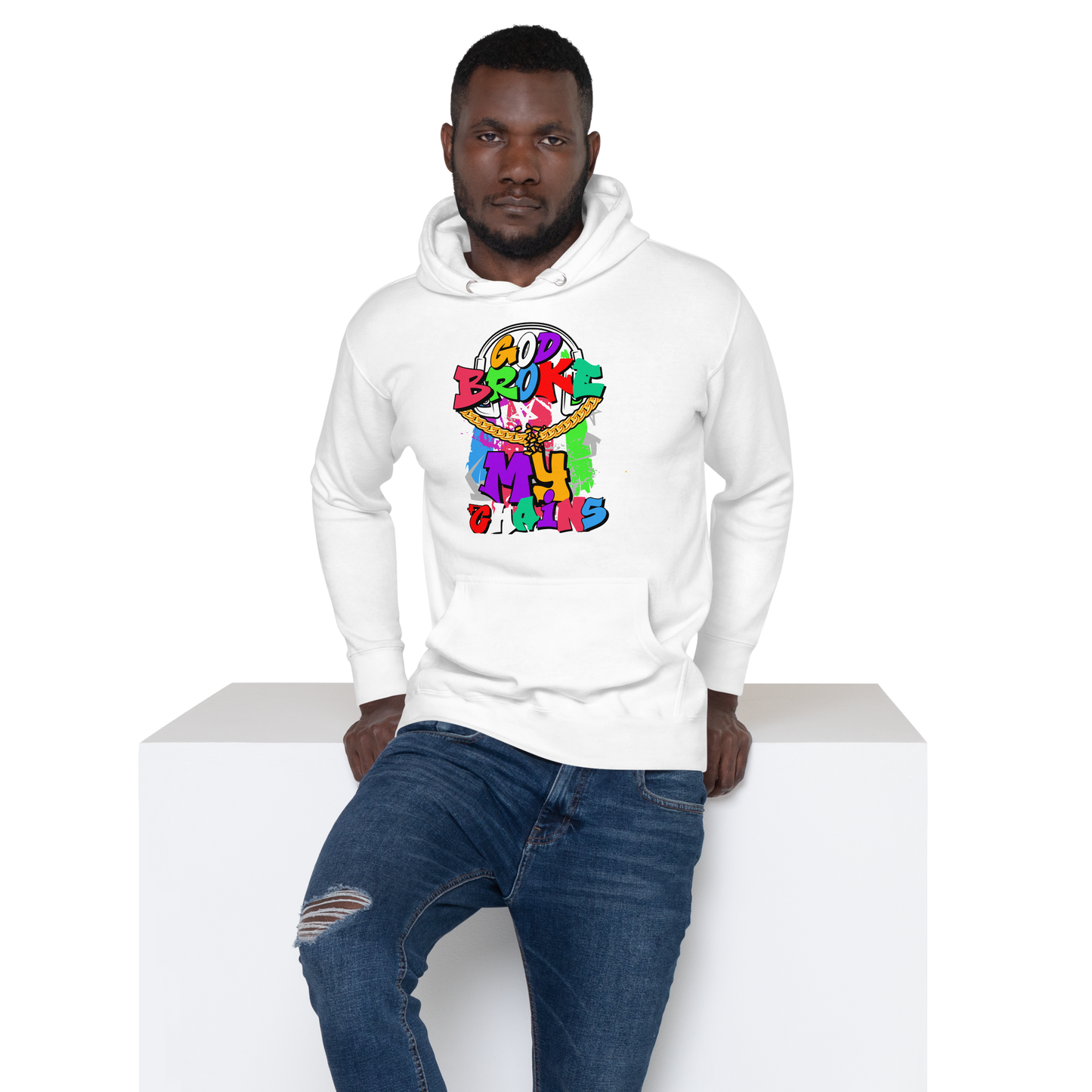 God Broke my Chains Unisex Hoodie - MONLANE