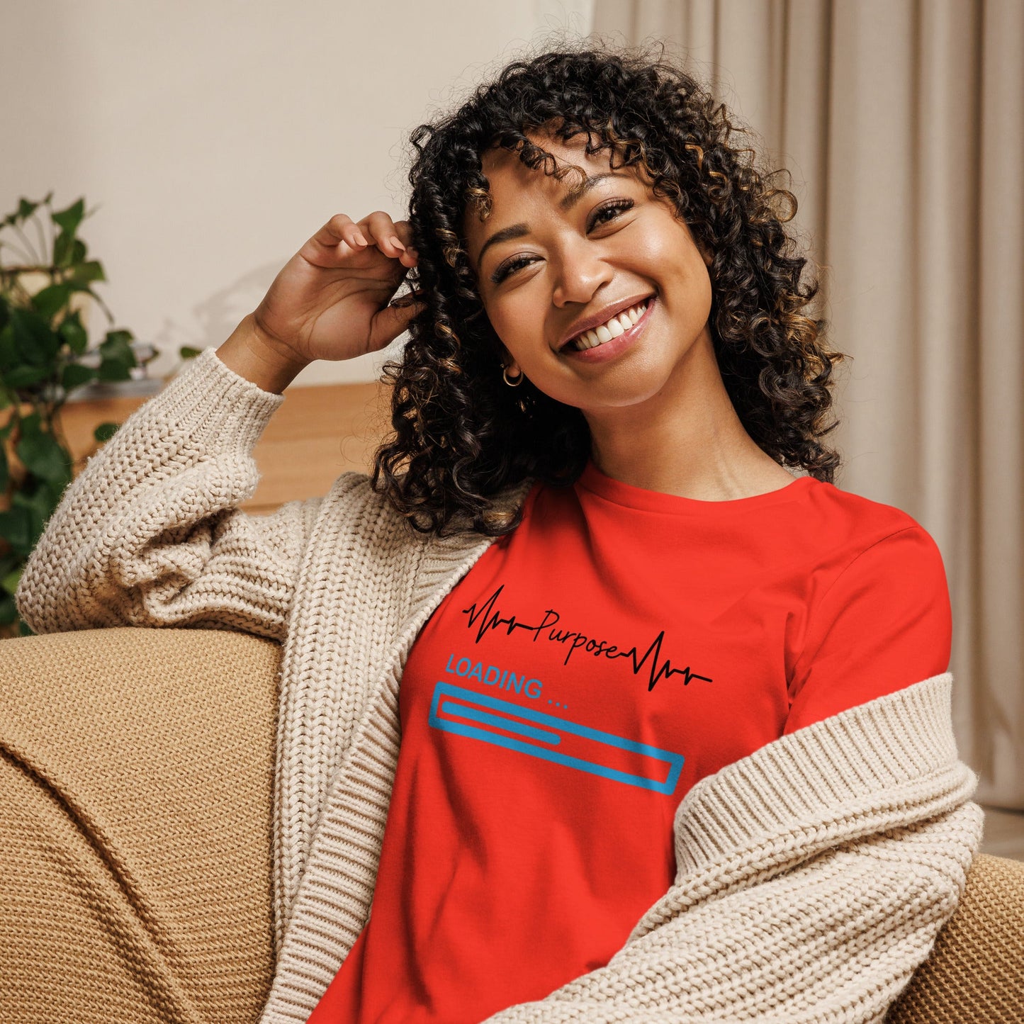 Purpose Loading Women's Relaxed T-Shirt - MONLANE