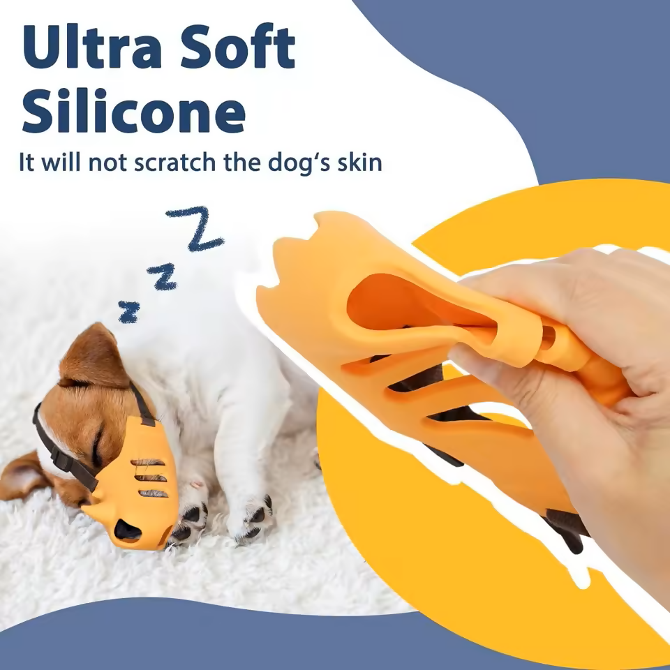 Soft & Breathable Dog Muzzle